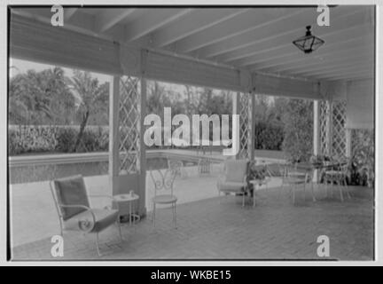 Jay O'Brien, residence a 990 Adam Rd., Palm Beach, Florida. Foto Stock