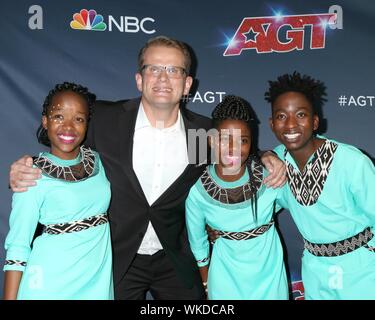 Ndlovu coro della Gioventù presso gli arrivi per America's Got Talent Live Screening, Dolby Theatre a Hollywood e Highland Center, Los Angeles, CA il 3 settembre 2019. Foto di: Priscilla concedere/Everett Collection Foto Stock