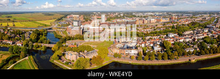 Den Bosch con Het Bossche Broek dall'aria Foto Stock