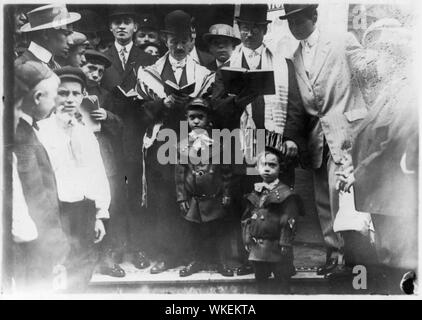 Vita Ebraica - Ebrei pregare in ebraico Anno Nuovo Foto Stock