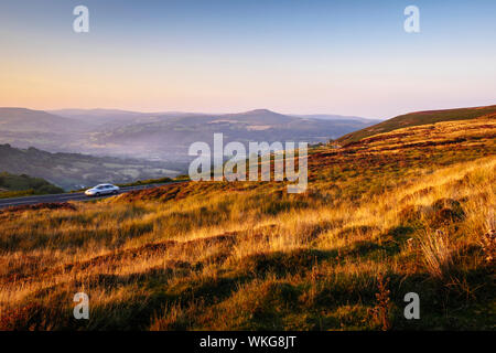 Il detentore dello Stagno del Parco Nazionale di Brecon Beacons Blaenavon Galles Foto Stock