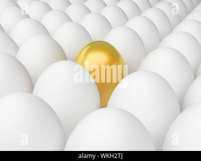 Golden Egg significato intruso e spiccano Foto Stock