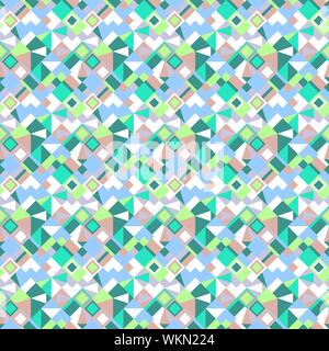 Seamless mosaico geometrico pattern - sfondo colorato astratto vettore grafico Illustrazione Vettoriale