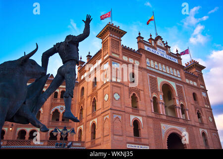 Arena dei Tori di Madrid, Las Ventas Foto Stock