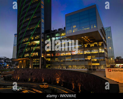 Edificio interbancario a San Isidro Lima Peru Foto Stock