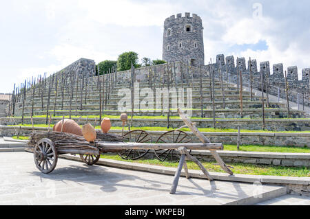 Completamente restaurato castello Rabati nella città di Akhaltsikhe in Georgia Foto Stock