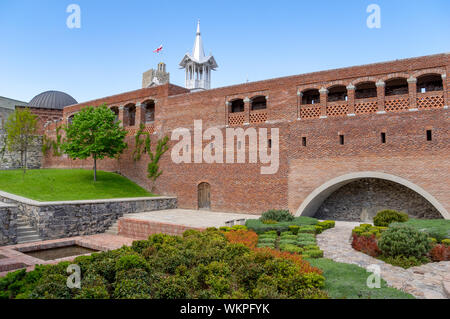 Completamente restaurato castello Rabati nella città di Akhaltsikhe in Georgia Foto Stock