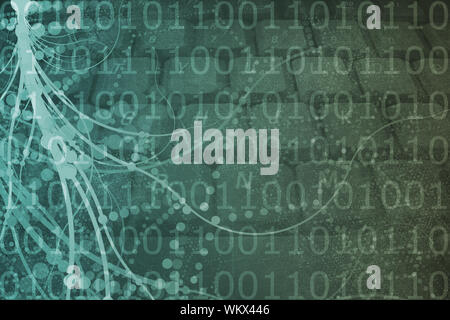 Un Biotech futuristico Alien la configurazione di sfondo Texture Foto Stock