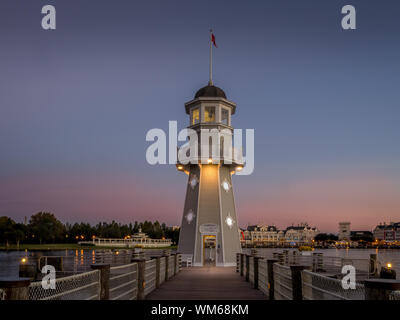 Alberghi e il Disney World Resort vicino ad Orlando, Florida. Ci sono molti hotel del resort. Foto Stock