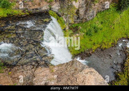 Tumola cade in Deschutes National Forest, Oregon Foto Stock