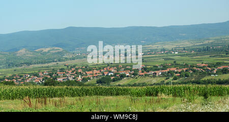 Paesaggi incontaminati in western Serbia. Foto Stock