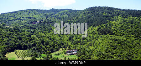 Paesaggi incontaminati in western Serbia. Foto Stock