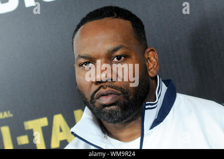 New York, Stati Uniti. 04 Sep, 2019. Raekwon (Corey Woods) assiste Wu-Tang: Un American Saga Premiere detenute a Metrograph in New York City. Credito: SOPA Immagini limitata/Alamy Live News Foto Stock