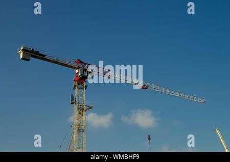 Gru da cantiere Foto Stock