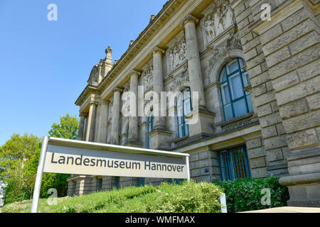 Niedersaechsisches Landesmuseum Hannover, Willy-Brandt-Allee, Hannover, Niedersachsen, Deutschland Foto Stock