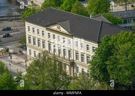 Niedersaechsisches Ministerium fuer Wirtschaft Arbeit, Verkehr und Digitalisierung, Wangenheimpalais, Friedrichswall, Hannover, Deutschland Foto Stock