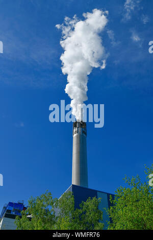 Klaerwerk, Freiheit, Ruhleben, Spandau, Berlino, Deutschland Foto Stock