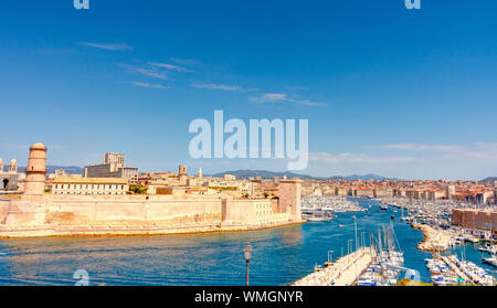 Marsiglia, Vieux Port Foto Stock