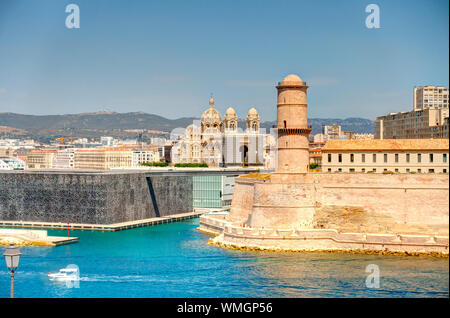 Marsiglia, Vieux Port Foto Stock