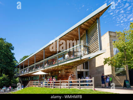 Yorkshire Sculpture Park center gallerie e cafe ristorante YSP West Bretton Wakefield Yorkshire England Regno Unito GB Europa Foto Stock