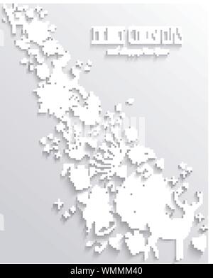 Buon Natale 3D illustrazione Illustrazione Vettoriale