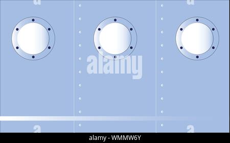 Sfondo marittimo Illustrazione Vettoriale