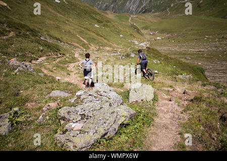 Il Col du Coin 2398m Foto Stock