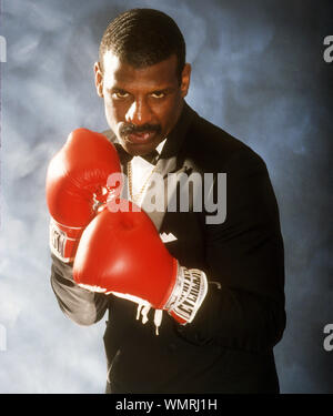 Michael Spinks, 1981, foto da John Barrett/il PHOTOlink Foto Stock