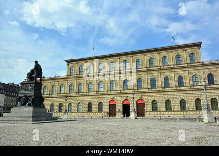Königsbau, Residenz, Residence, ex palazzo reale, Monaco, München, Germania, Europa Foto Stock