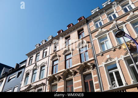 Edifici residenziali nel Suedstadt, Colonia, Germania. Foto Stock