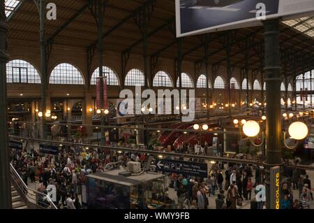 Parigi Gare du Nord Foto Stock