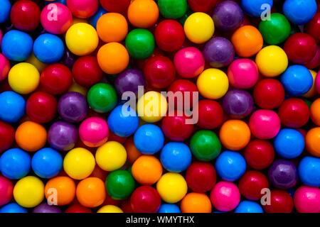 Colorato Bubble Gum, candy, Canada Foto Stock