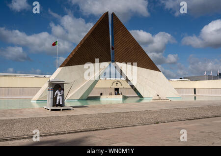 Monumento ai soldati hanno perso in guerra oltremare a Lisbona Foto Stock