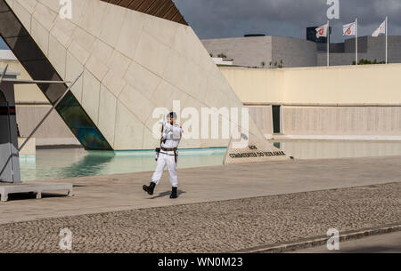 Monumento ai soldati hanno perso in guerra oltremare a Lisbona Foto Stock