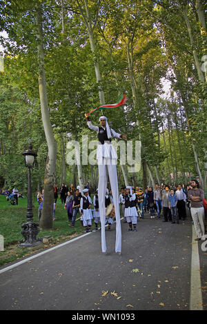 Saadabad parco nella città di Tehran, Iran Foto Stock