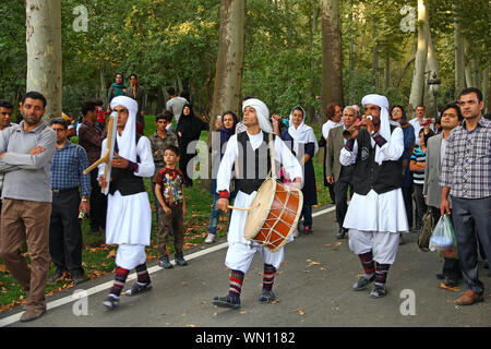 Saadabad parco nella città di Tehran, Iran Foto Stock