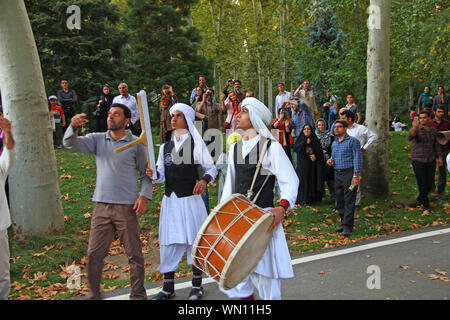 Saadabad parco nella città di Tehran, Iran Foto Stock