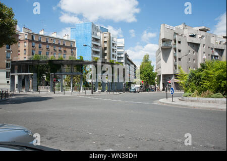 Parigi, Place du Gal Cochet Foto Stock