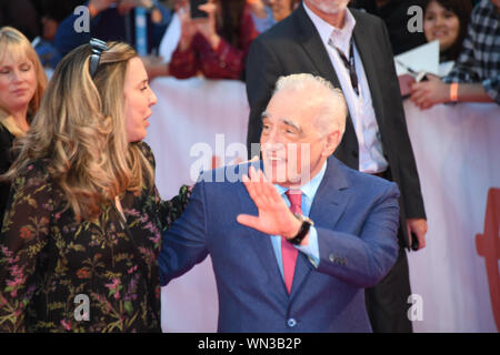 Toronto, Ontario, Canada. 5 Sep, 2019. MARTIN SCORSESE assiste 'Una volta erano fratelli: Robbie Robertson e la Band' premiere durante il 2019 Toronto International Film Festival a Roy Thomson Hall il 5 settembre 2019 a Toronto in Canada Credit: Igor Vidyashev/ZUMA filo/Alamy Live News Foto Stock