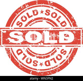 Bollo venduto Illustrazione Vettoriale