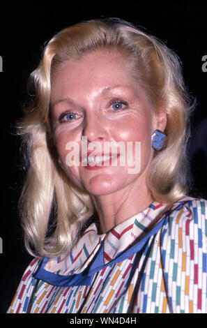 ***FILE FOTO*** Carol Lynley è passato a 77 anni di età. Carol Lynley il 1 settembre 1986 a New York City. Credito: Walter McBride/MediaPunch Foto Stock