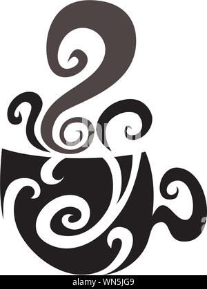 Icone Coffee Cup Illustrazione Vettoriale