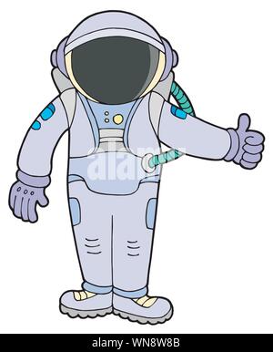 Astronauta Illustrazione Vettoriale