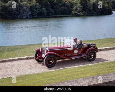 1931 Alfa Romeo 6C 1750 GS da Zagato. Foto Stock