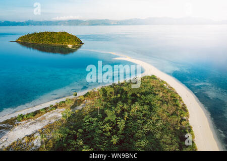 Incredibile Bon Bon sulla spiaggia di Romblon isola, Filippine Foto Stock