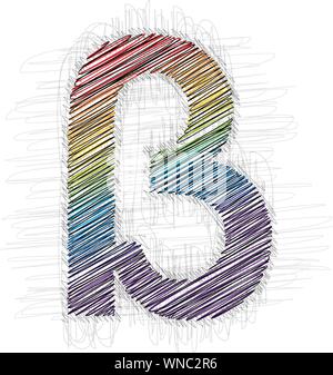 Disegnata a mano il simbolo Illustrazione Vettoriale