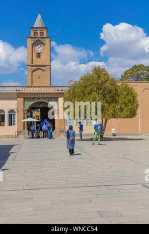 Armenian Santo Salvatore cattedrale, Surb Amenaprkich Vank, 1664, Nuova Julfa, quartiere armeno, Isfahan, Provincia di Isfahan, Iran Foto Stock