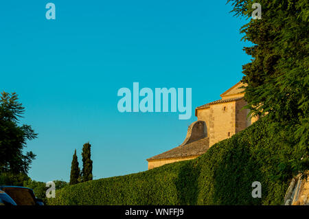 Il castello di Altafulla, Tarragona, Spagna Foto Stock