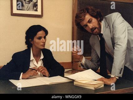 Bianca Anno : 1984 Italia Direttore : Nanni Moretti Laura Morante, Nanni Moretti Foto Stock