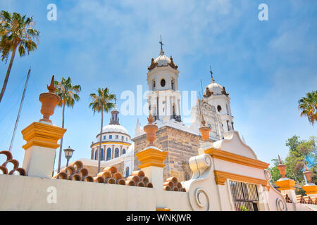 Guadalajara, Tlaquepaque scenic chiese in un caratteristico centro storico della città Foto Stock